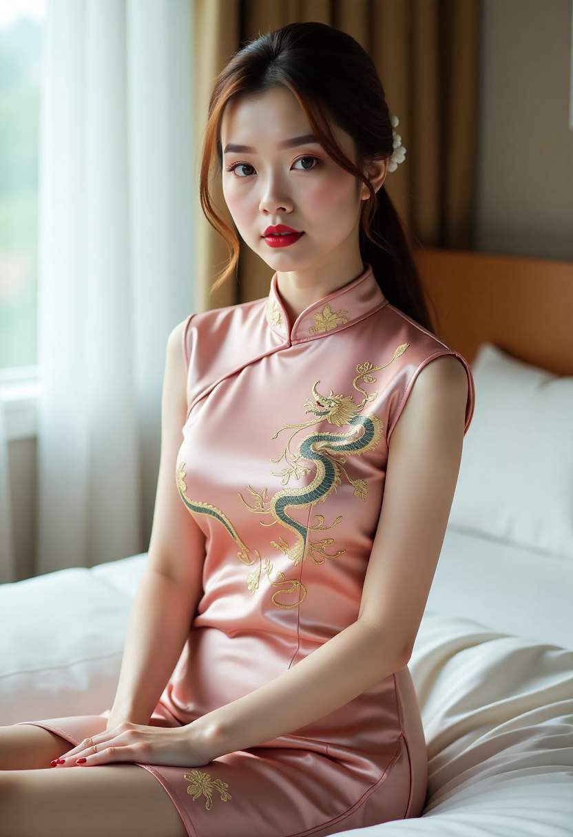 妻子的谎言剧照,林晚宁站在书房灯下